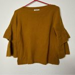 Madewell Tier-Sleeve Pullover Sweater in Coziest Yarn Small Photo 1