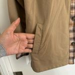 No Comment Tan plaid shacket Size Medium Photo 4