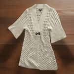 Apt. 9 Vintage Fisherman Quiet Luxury Sweater Cream‎ Coastalcore Cable Knit Y2K Women M Photo 0