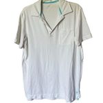 Lilly Pulitzer White Short Sleeve Collar Polo Shirt size Small Photo 0