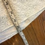 1. State  white cotton eyelet puff sleeve blouse small Photo 6