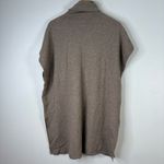 Eileen Fisher  100% Cashmere Cowl Neck Tunic Dress Beige Size Small Photo 2