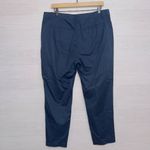 BLANK NYC Dark Navy Blue Flat Front High Waisted Ankle Length Pants size 31 Photo 5