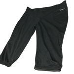 Nike  Black Athletic Polyester Shorts Capris Capri Pants Women Size XXL Photo 0