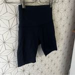 Lululemon  Navy Blue Spandex Bike Short 6” Photo 3