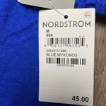 Zella Blue Mykonos Activewear Short Sleeve Tee Size Medium Photo 7