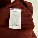 We Wore What Corset Poplin Maxi Dress in Smoked Paprika Size US 0 Photo 5