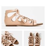 ZARA  Gladiator Lace-up Sandals Photo 3