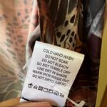 L'Academie  blouse deep neck size S multicolored animal print C5 Photo 6