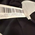 Quince NWT  Black Lightweight Cotton Cashmere V-Neck Sweater Size XS Photo 8