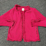 Nic+Zoe  Pink Tweed Blazer - Size XS Photo 0