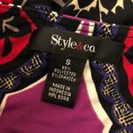 Style & Co  Shift Dress Floral Bright Colorful S Photo 2