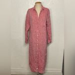 Frank & Eileen Women's Rory Long Sleeves Linen Shirtdress Size S Photo 2