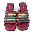 Vintage 80s Walking Cradles Leather Slip Photo 2