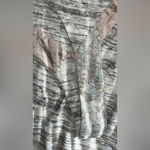 Free People  Gray and Pink Textured Top Photo 4