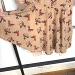 Unlisted Bambi Woodland Fairy Girly Mini Dress Fit Flare Puff Sheer Sleeve Princess Photo 4