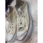 Converse ❤️3/$18  Chuck Taylor All Star Low Sneakers Cream Canvas Mens 8 W 10 Photo 1