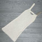 Clare touch knit crochet midi bodycon tank top dress crochet / knitted dress siz Brown Photo 6