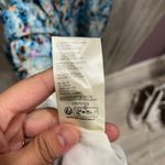 Anthropologie Midi Dress Women Babydoll Blue Floral Puff Sleeve Smock Sz XSP Photo 6