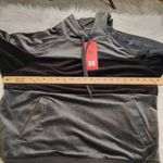 Champion  Size Medium M New NWT Grey Gray Black Soft Velvet Pockets hoodie Lounge Photo 10