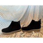 Carmela  Love For Leather Ankle Boots Womens Wedge Blue Suede Sneakers Size 38 Photo 5