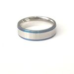 New stainless steel with‎ blue edges size 8 Photo 1
