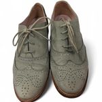 Boden USA Boden sage green lace up suede oxfords size 38 Photo 1