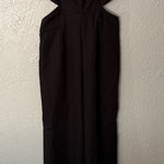 Altar'd State Altare’d State NWOT Black Jumpsuit  Small Womens Flare Legs Side Cutouts Photo 0