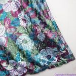 Free People NEW  dress‎ Carpe Diem Convertible Maxi Skirt Floral Velvet Dress, XS Photo 5
