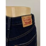 Levi's Women's Ribcage Straight Leg Ankle Jeans Denim Dark Wash Distressed 27 Photo 10