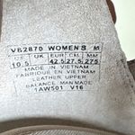 Rockport Taupe Suede Laser Cut Peep Toe Leather Ankle Bootie Heels Size 8 Tan Photo 7