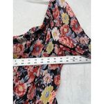 Premier Amour Maxi Dress Floral Print Sheer Overlay Bohemian‎ Size 16 Black Photo 3