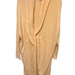 Free People Beach Cuddle Up Long Cardigan Sweater Photo 1