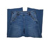 American Eagle  Women's 10 Cropped Wide Leg Jean Photo 3