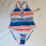 Parker Peyton &  swimsuit multicolored one piece size small new Photo 0