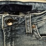 Refuge Blue Vintage Wash Jeans with Decorative Stitching Photo 4