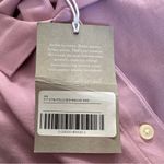 Everlane  The Oversized Polo Top Short Sleeve XXS Purple Lilac NWT Photo 10