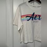 Aeropostale Sport Lightweight Soft Cropped T Shirt L NWOT Photo 2