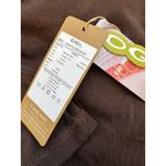 NWT OGL Essential Turtleneck Elbow Length Sleeve Brami Litewarm Size Medium Brown Photo 5