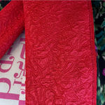 Victoria's Secret Vintage 80s‎ 90s  Gold Label Red Floral Full Length Robe Size L Photo 2