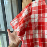 Show Me Your Mumu Bubble Highland Crop Top Picnic Plaid Americana short sleeve Photo 6