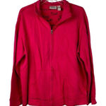 Chico's Spa by Chico’s Pink Zip Up Jacket 3 XL 16 Photo 0