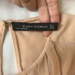 ZARA Woman Sheer Pleated Sleeveless Blouse Size Small Photo 5