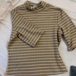 ASOS Mock Neck Striped Top Photo 1