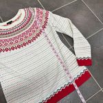 Talbots NEW Diamond Fair Isle Long Sleeve Wool Blend Knit Medium M NWT Photo 11