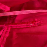 Scala NWT  Pink Sequin Silk Strapless Cocktail Bubble Party Mini Dress Sz 2 READ Photo 4