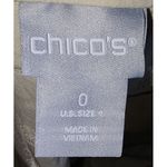 Chico's Casual Bermuda Walking Shorts Cotton Blend Khaki Size 0 Photo 2