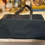 Kate Spade  Black Canvas Tote with Leather Trim Photo 8