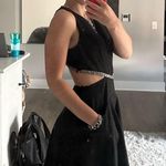 Revolve NBD Black Dress with Beaded Cutout Photo 3