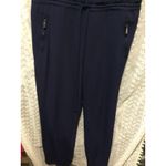 Vince Camuto  Women's Navy Blue Sleeveless Jumpsuit with Drawstring Waist‎ size 8 Photo 2